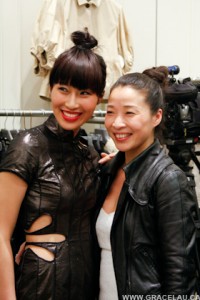 Helen Lee and Model