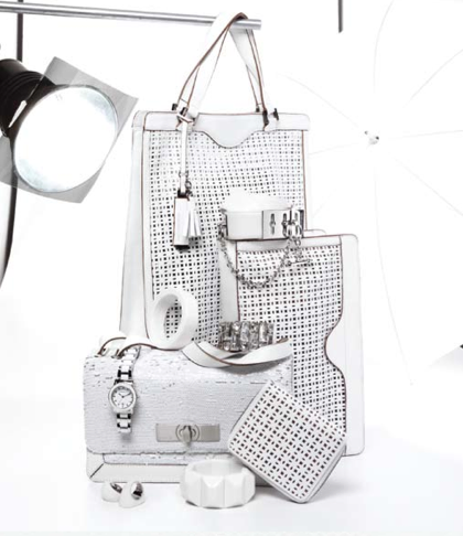 BCBG Eyelet Accessories Spring 2011