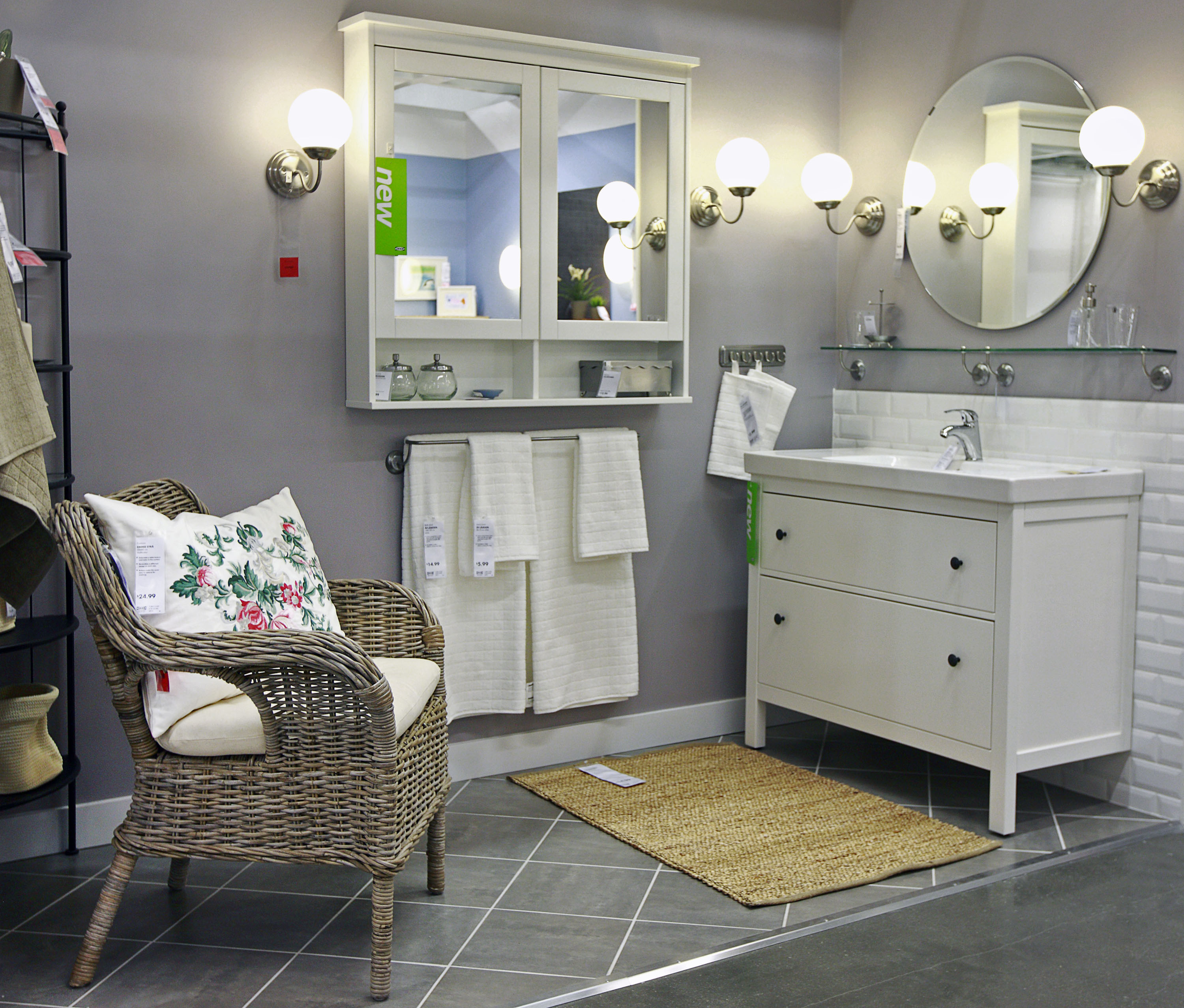 Bathroom vanity.. Hemnes by Ikea | Design | Pinterest