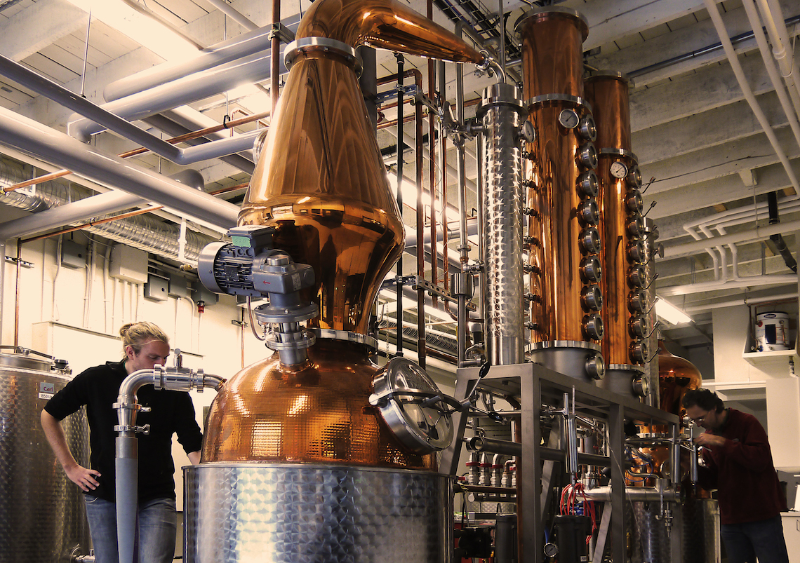 Liberty distilling_process