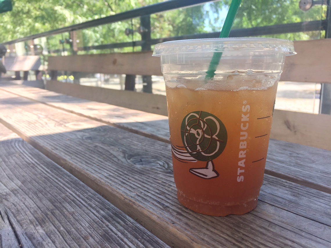 Starbucks Teavana Sparkling Tea Juice Black Tea Tangerine