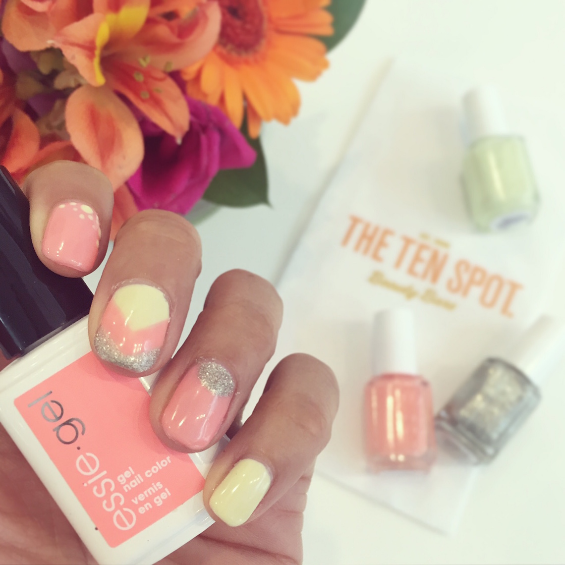 the ten spot yaletown gel manicure