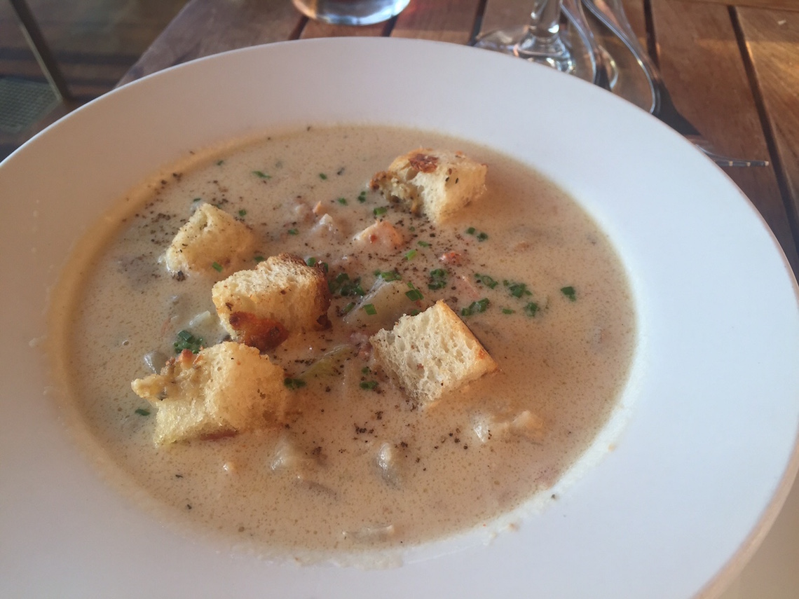 boathouse kitsilano seafood chowder