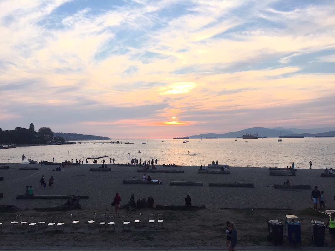 The Million Dollar View from Boathouse Restaurant in Kitsilano