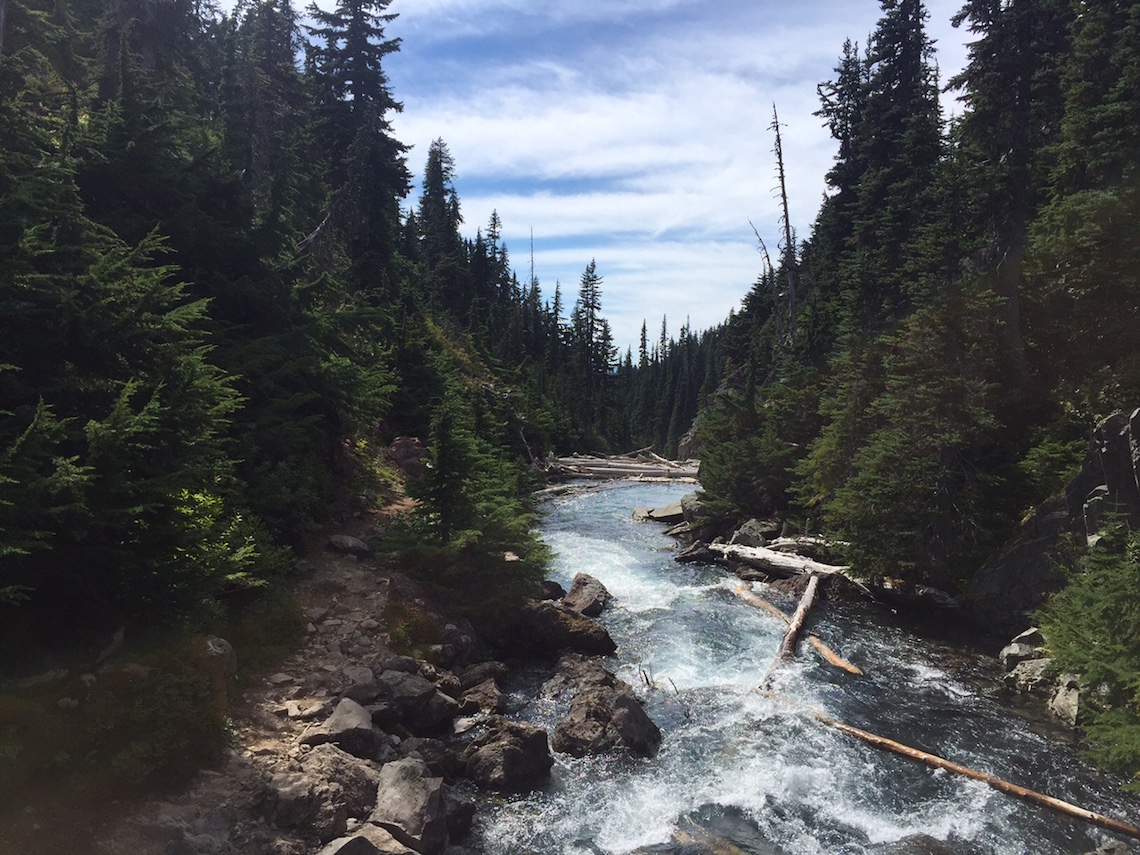 hiking to garibaldi