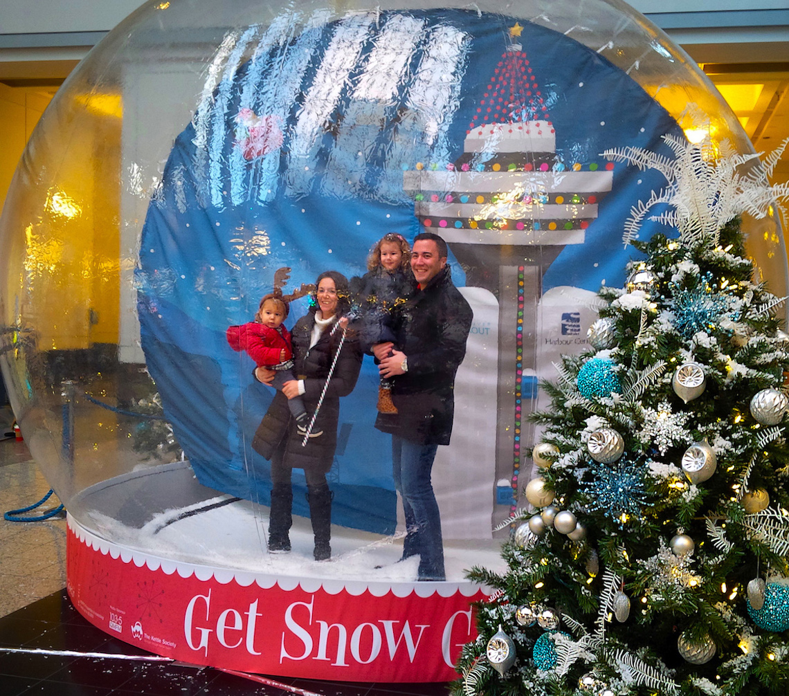 harbour centre snowglobe 2015