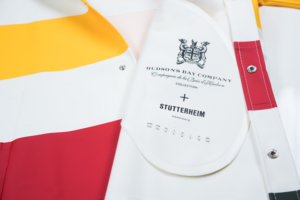 Hudson's Bay x Stutterheim Stockholm raincoat 1