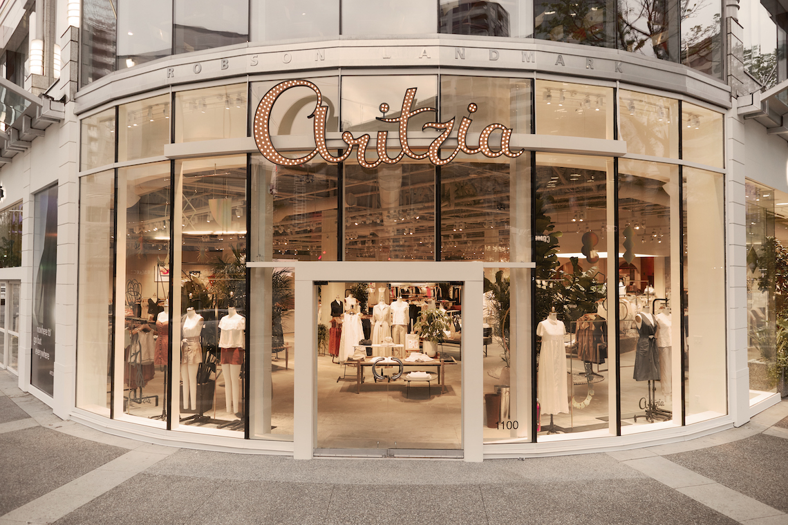 Aritzia on Robson Street