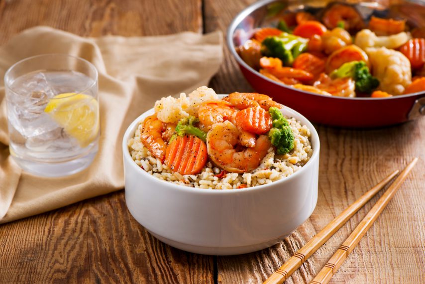 Meet2Eat - Basmati Medley with Vegetables and Shrimp-024