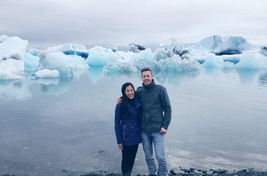 Icebergs at jokulsarlon glacier lagoon Iceland 4