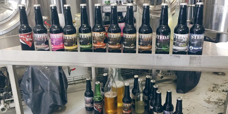 Stedji icelandic craft beer