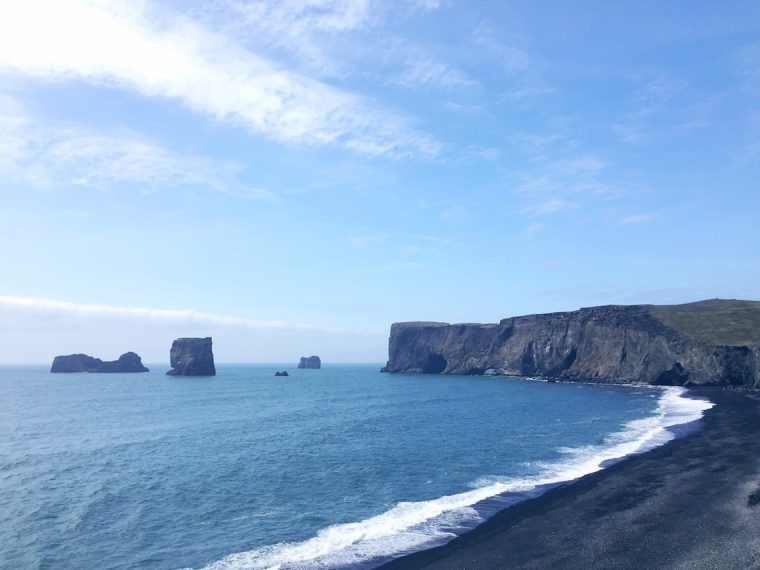 Vik South Iceland Black Sand Beach Photo 2