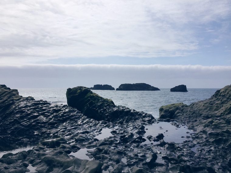 Vik South Iceland Black Sand Beach Photo