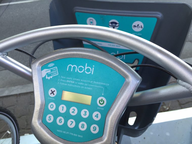 mobi vancouver bike share