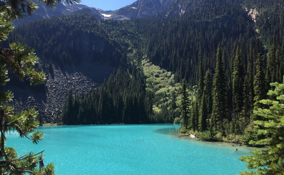 Joffre Lakes Hike Middle Lake