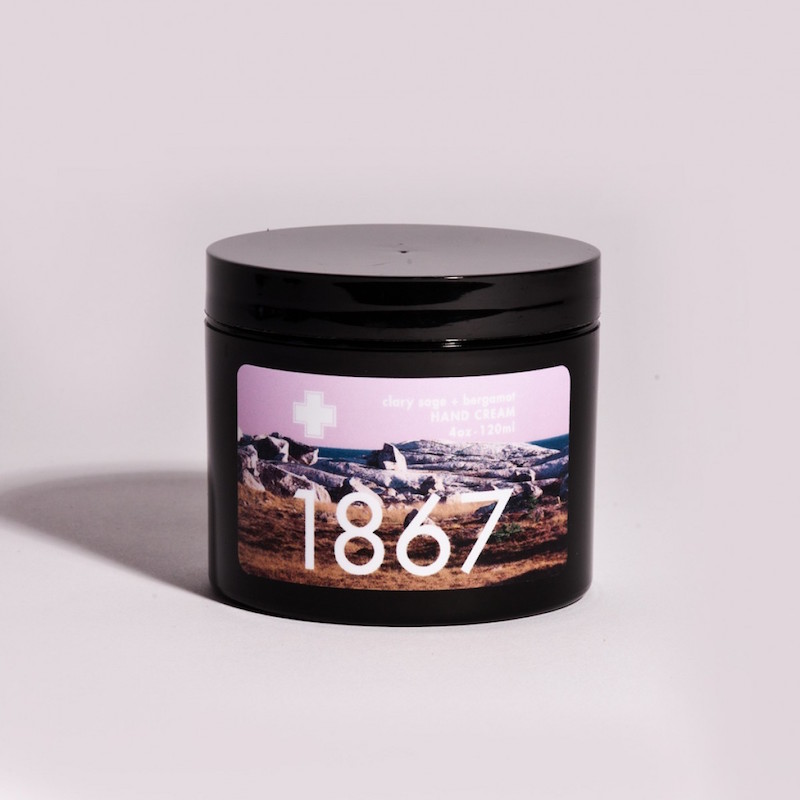 1867 Hand Cream: named in celebration of the formation of the Federal Dominion of Canada.