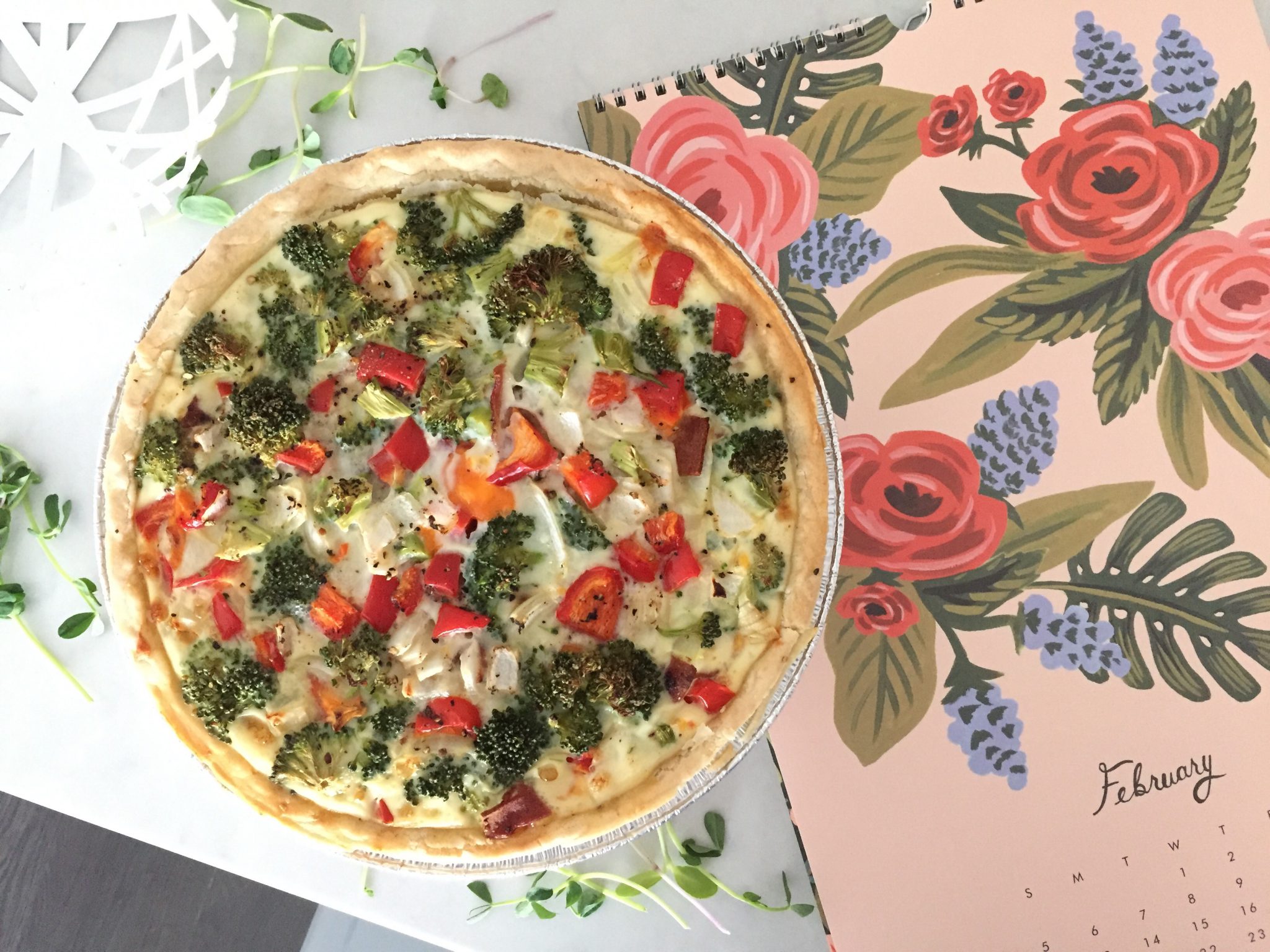 Quiche Recipe with Lots of Veggies