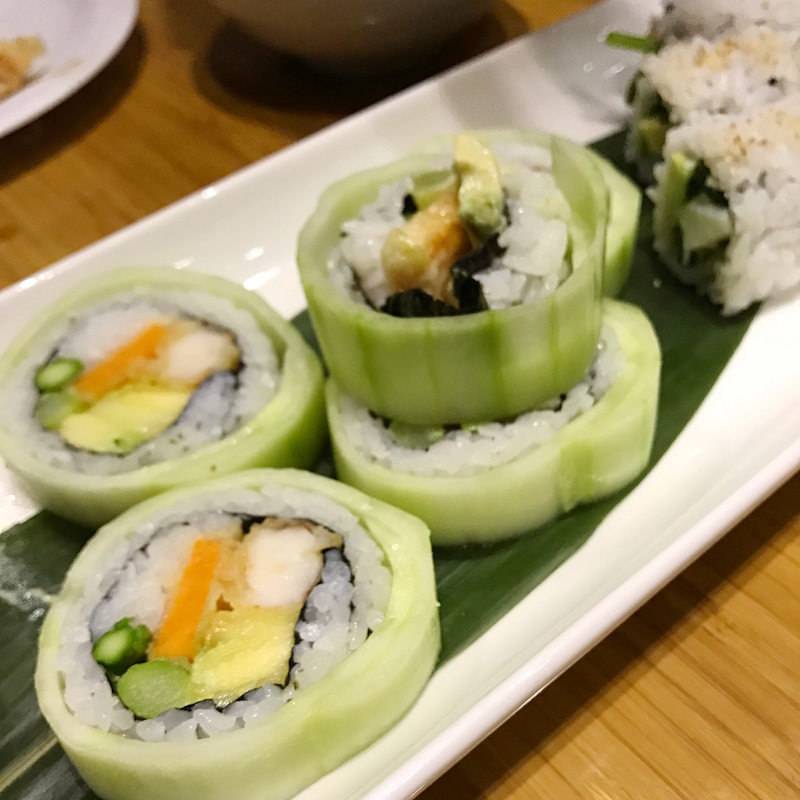 Tojo's Sushi Northern Lights Roll