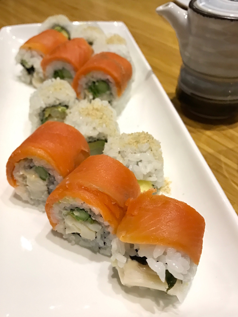 Great Pacific Roll and Tojo Roll