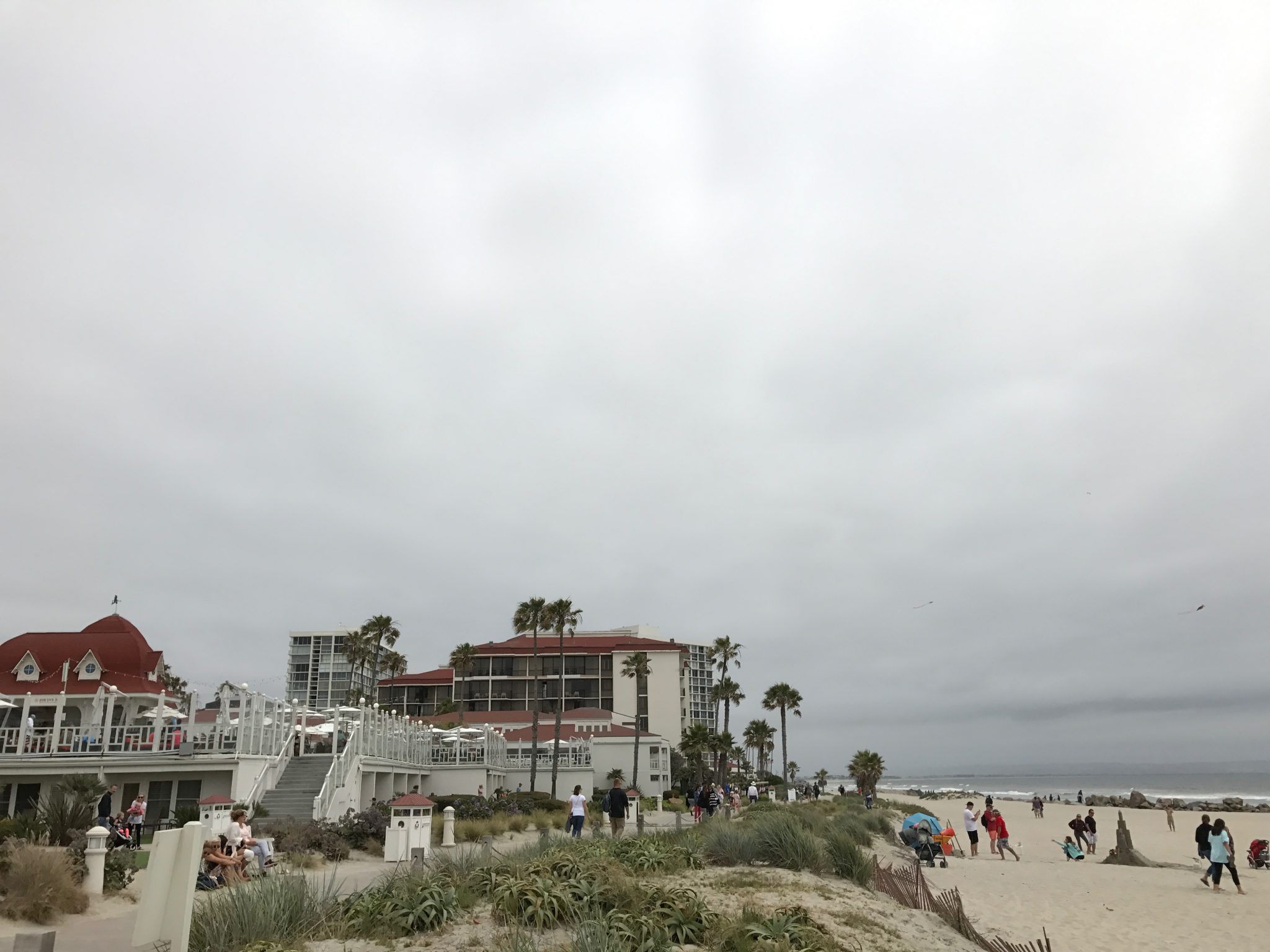 Coronado Island White Sand Beach San Diego