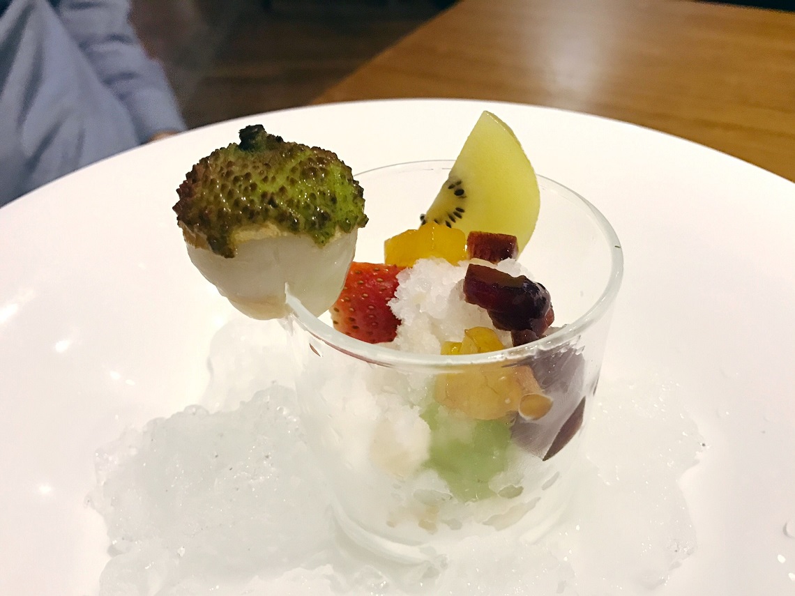 Tojo's Lychee Dessert