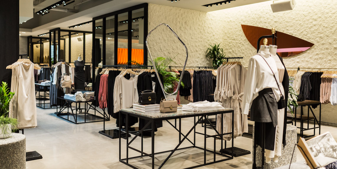 The Aritzia Babaton Boutique at Pacific Centre will have a similar aesthetic to its Yorkdale Mall Location.