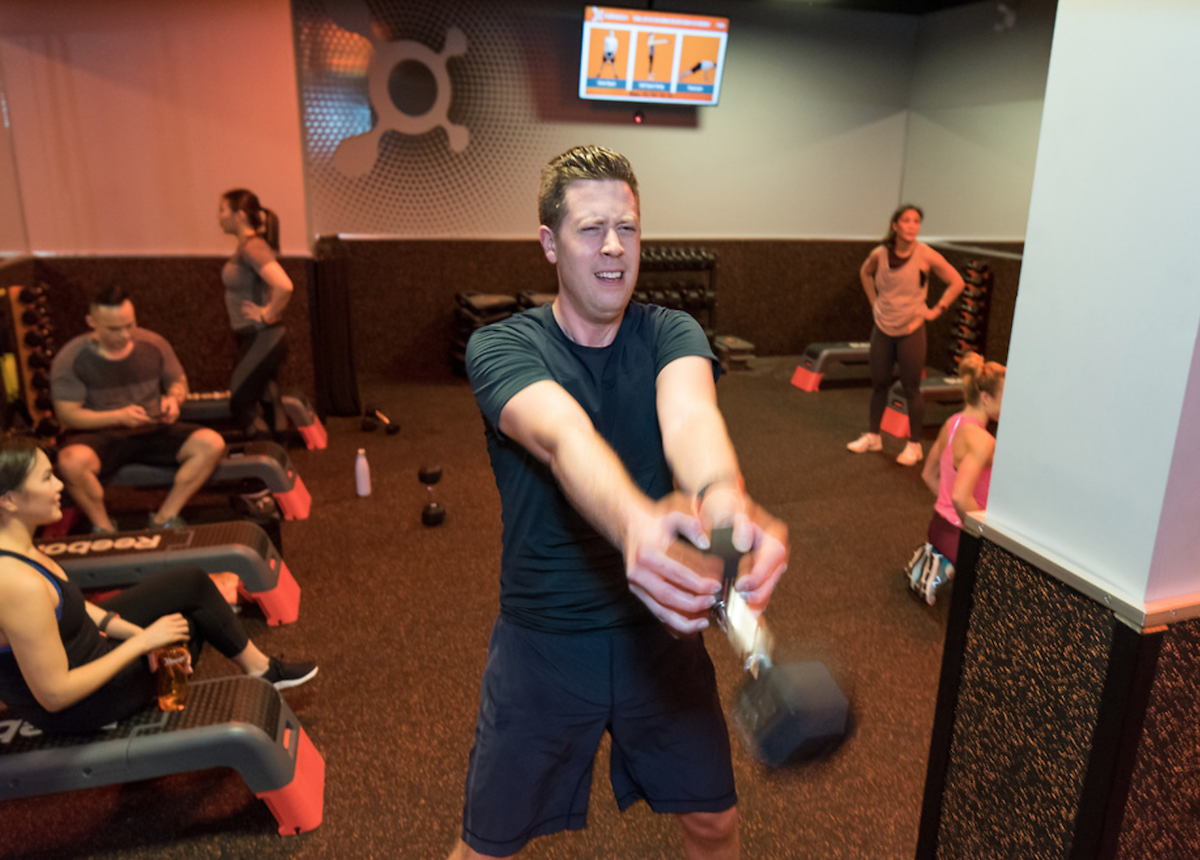 orange theory fitness free weights