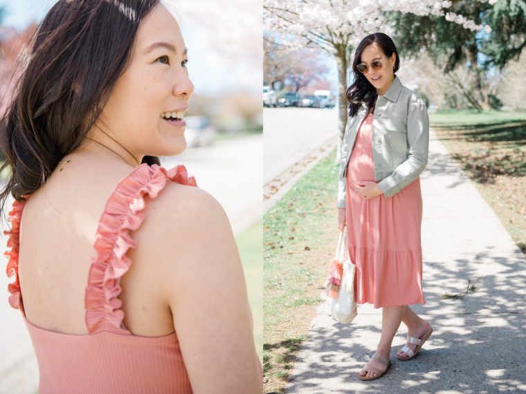 Pink Dress from Carry Maternity 