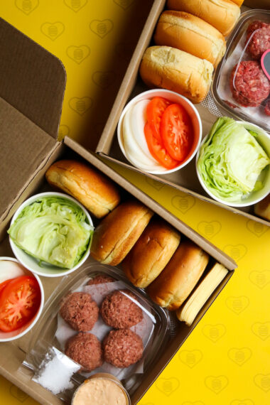 Burgerland Smash Up DIY Burger Kit