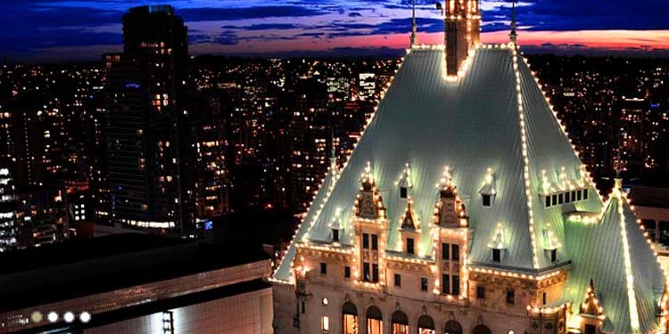 8. Dinner at The Roof at Fairmont Vancouver