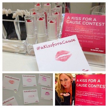 A Kiss for a Cause Metropolis at Metrotown