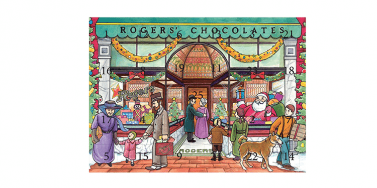 Rogers' Heritage Store Chocolate Advent Calendar 