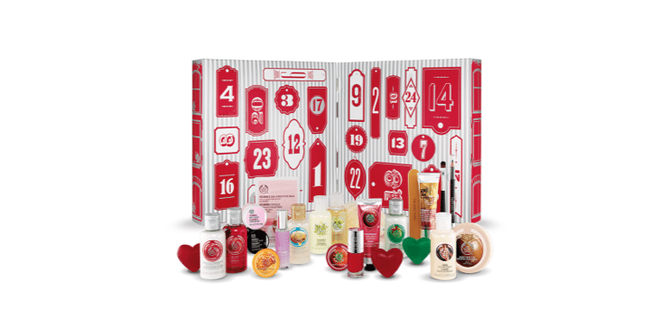 The Best Of The Body Shop Beauty Advent Calendar