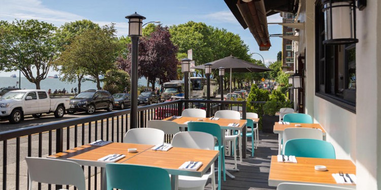 Beach Bay Cafe and Patio at English Bay