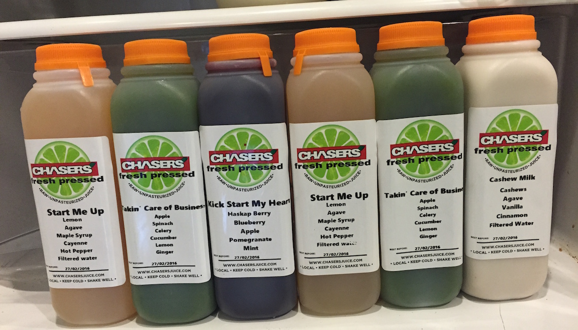 Review Chaser's 3 Day Juice Cleanse Modern Mix Vancouver