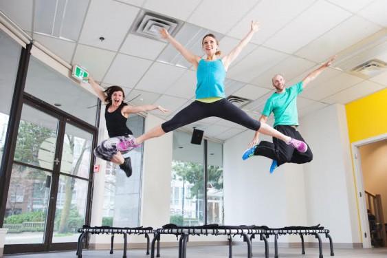 vancouver trampoline class and workout