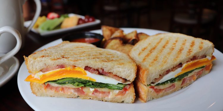 Brambles Bistro Breakfast BLT Sandwich