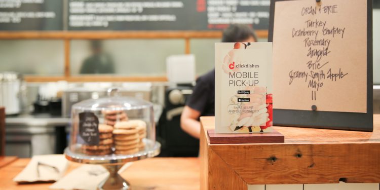 Click Dishes Mobile Order and Pay Pacific Centre