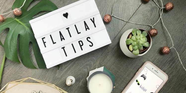 flat lay photography tips