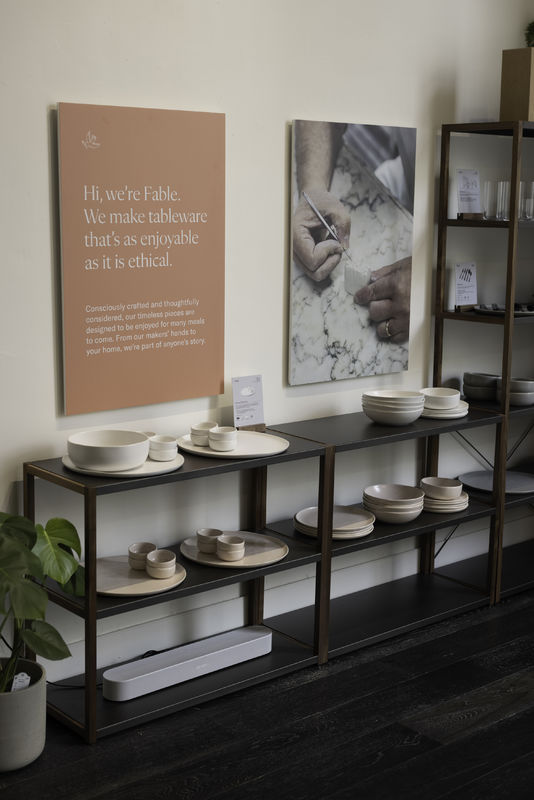 Fable Dinnerware Shop in Gastown 