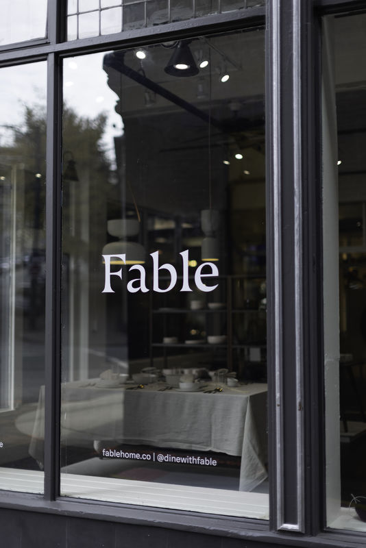 Fable Dinnerware Gastown Storefront