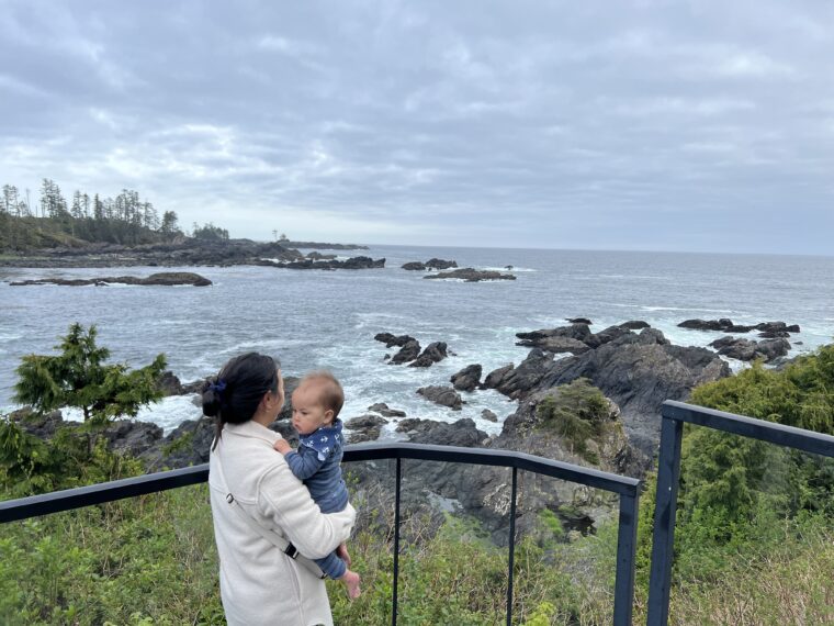 view from black rock resort ucluelet