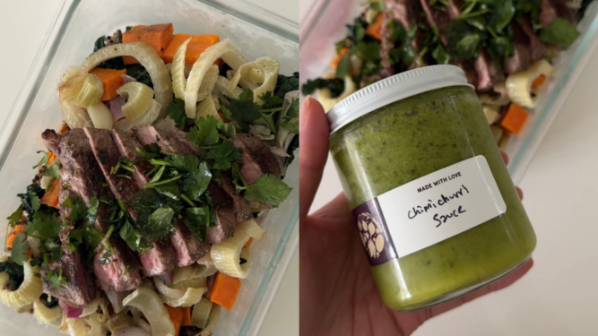 chimichurri steak